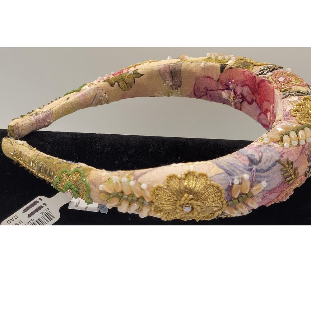 Anthropologie Deepa by Deepa Gurnani Siva Puffed Headband NWT - Picture 14 of 16